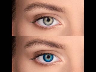 FreshLook Dimensions Pacific Blue - dioptriával (6 db lencse)