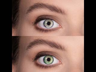 FreshLook Dimensions Sea Green - dioptriával (6 db lencse)