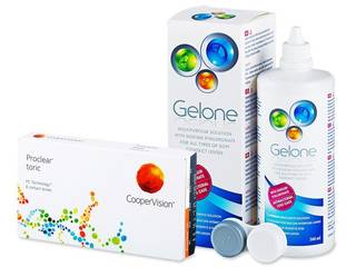 Proclear Toric (6 db lencse) + 360 ml Gelone ápolószer