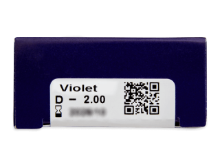 TopVue Color - Violet - dioptriával (2 db lencse) - Paraméterek előnézete
