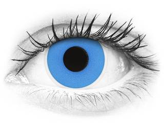 ColourVUE Crazy Lens - Sky Blue - dioptria nélkül napi lencsék (2 db lencse)