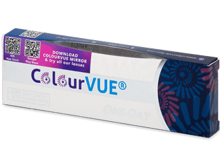 ColourVue One Day TruBlends Hazel - dioptriával (10 db lencse) - Ez a termék ilyen változatú csomagolásban is kapható