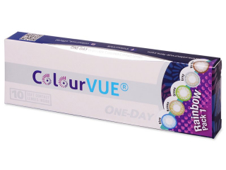 ColourVue One Day TruBlends Rainbow 1 - dioptria nélkül (10 db lencse) - Ez a termék ilyen változatú csomagolásban is kapható