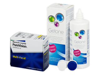 PureVision Multi-Focal (6 db lencse) + 360 ml Gelone ápolószer