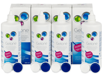 Gelone kontaktlencse folyadék 4 x 360 ml