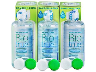 Biotrue kontaktlencse folyadék 3 x 300 ml