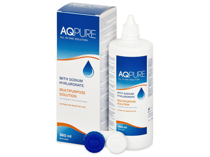 AQ Pure kontaktlencse folyadék 360 ml - Ápolószer