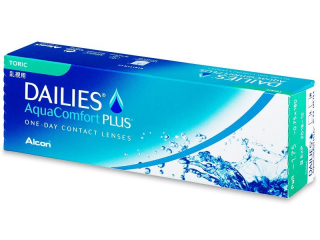 Dailies AquaComfort Plus Toric (30 db lencse) - Tórikus kontaktlencsék