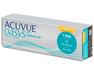 Acuvue Oasys 1-Day with HydraLuxe for Astigmatism (30 db lencse)