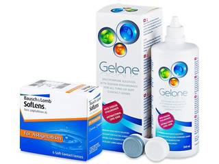 SofLens Toric (6 db lencse) + 360 ml Gelone ápolószer
