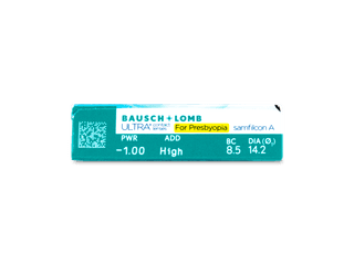 Bausch + Lomb ULTRA for Presbyopia (6 db lencse) - Paraméterek előnézete