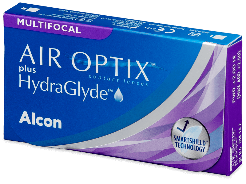 Air Optix plus HydraGlyde Multifocal (6 db lencse) - Havi kontaktlencsék