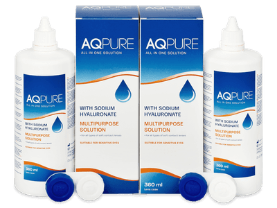 AQ Pure kontaktlencse folyadék 2 x 360 ml