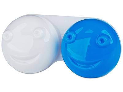 3D Kontaktlencse tartó - kék