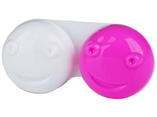 3D Kontaktlencse tartó - rózsaszín