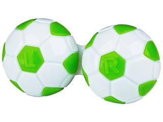 Futball-labda formájú lencse tartó - zöld