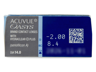 Acuvue Oasys (12 db lencse) - Paraméterek előnézete