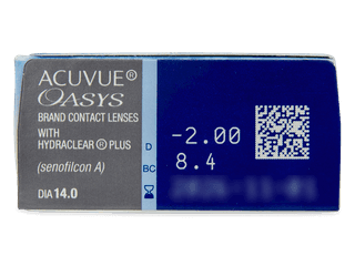 Acuvue Oasys (12 db lencse) - Paraméterek előnézete