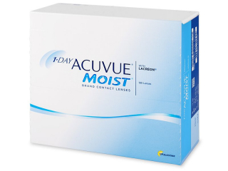 1 Day Acuvue Moist (180 db lencse) - Napi kontaktlencsék