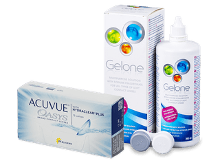 Acuvue Oasys (12 db lencse) + 360 ml Gelone ápolószer