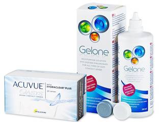 Acuvue Oasys (24 db lencse) + 360 ml Gelone ápolószer