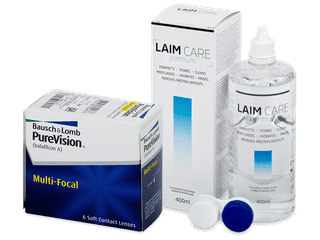 PureVision Multi-Focal (6 db lencse) + 400 ml Laim-Care ápolószer