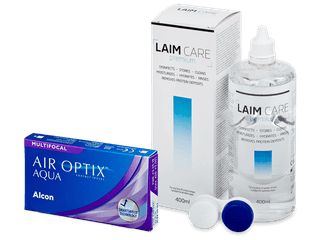 Air Optix Aqua Multifocal (6 db lencse) + 400 ml Laim-Care ápolószer