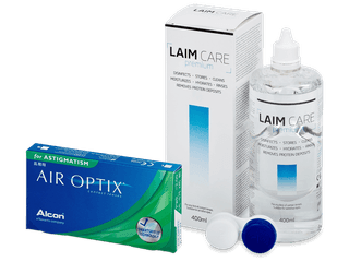 Air Optix for Astigmatism (6 db lencse) + 400 ml Laim-Care ápolószer