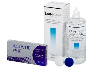Acuvue Vita (6 db lencse) + 400 ml Laim-Care ápolószer