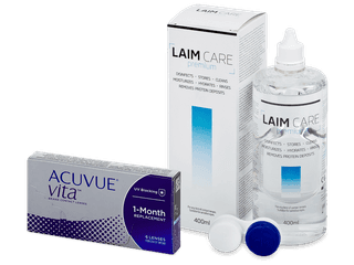 Acuvue Vita (6 db lencse) + 400 ml Laim-Care ápolószer