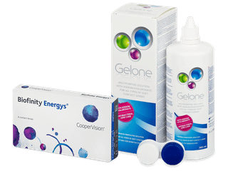 Biofinity Energys (6 db lencse) + Gelone kontaktlencse folyadék 360 ml