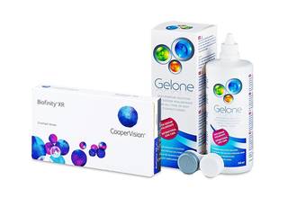 Biofinity XR (3 db lencse) + 360 ml Gelone ápolószer