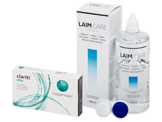 Clariti Elite (6 db lencse) + 400 ml Laim-Care ápolószer