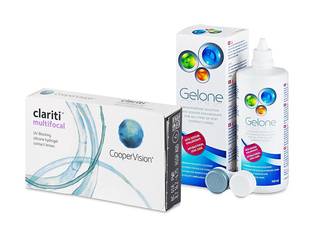 Clariti Multifocal (6 db lencse) + 360 ml Gelone ápolószer