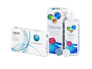 Clariti Toric (6 db lencse) + 360 ml Gelone ápolószer