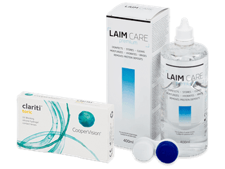 Clariti Toric (6 db lencse) + 400 ml Laim-Care ápolószer