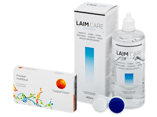 Proclear Multifocal (6 db lencse) + 400 ml Laim-Care ápolószer