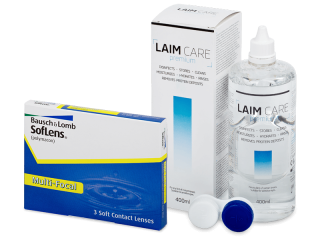 SofLens Multi-Focal (3 db lencse) + 400 ml Laim-Care ápolószer - Kedvezményes csomag