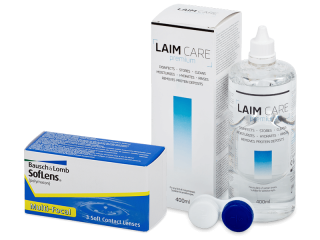SofLens Multi-Focal (3 db lencse) + 400 ml Laim-Care ápolószer - Ez a termék ilyen változatú csomagolásban is kapható