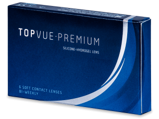 TopVue Premium (6 db lencse) - Kétheti kontaktlencse