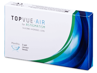 TopVue Air for Astigmatism (3 db lencse) - Tórikus kontaktlencsék