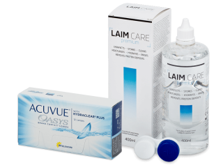 Acuvue Oasys (12 db lencse) + 400 ml Laim-Care ápolószer