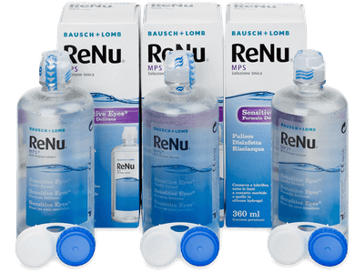 ReNu MPS Sensitive Eyes kontaktlencse folyadék 3 x 360 ml