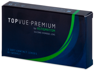 TopVue Premium for Astigmatism (3 db lencse) - Tórikus kontaktlencsék
