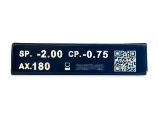 TopVue Premium for Astigmatism (6 db lencse) - Paraméterek előnézete