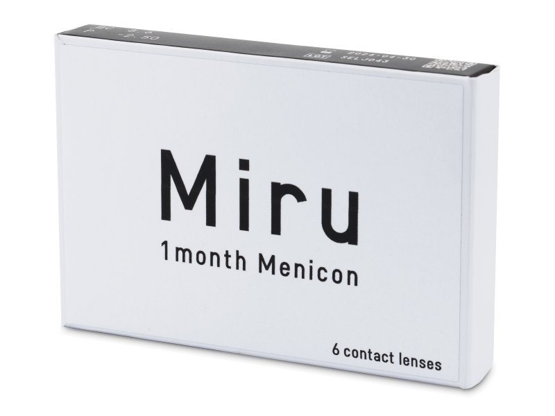 Miru 1 Month (6 db lencse) - Havi kontaktlencsék