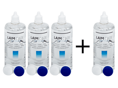 LAIM-CARE kontaktlencse folyadék 400 ml: 3+1 INGYEN