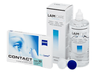 Carl Zeiss Contact Day 30 Compatic (6 db lencse) + Laim Care kontaktlencse folyadék 400 ml