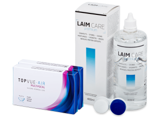 TopVue Air Multifocal (6 db lencse) + Laim-Care ápolószer 400 ml