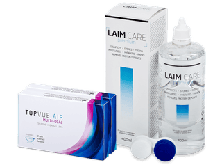 TopVue Air Multifocal (6 db lencse) + Laim-Care ápolószer 400 ml